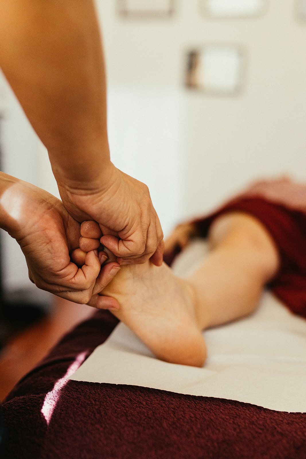 image pour réflexologie plantaire l'Heure Passagère