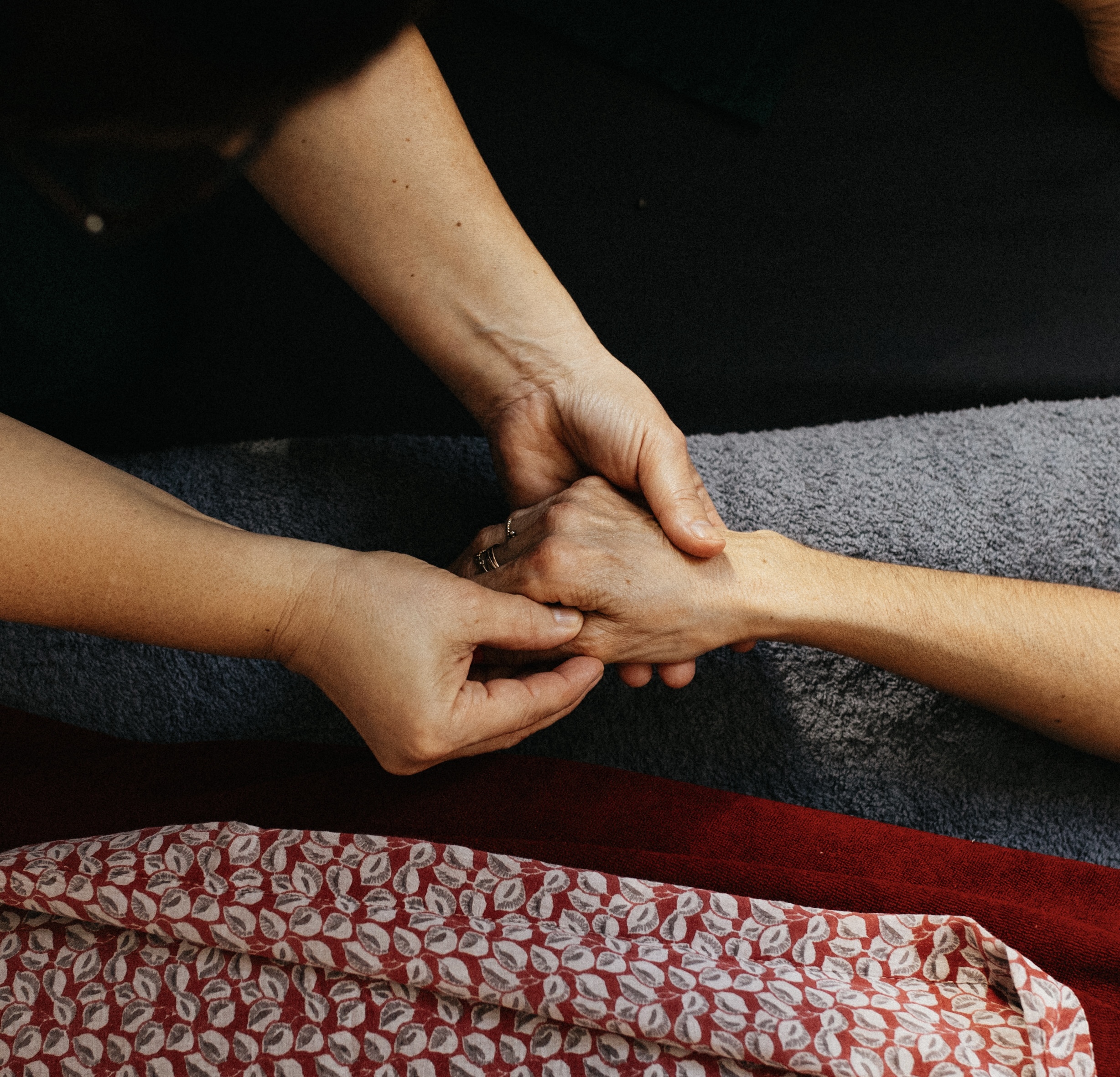 image massage pour personnes fragiles